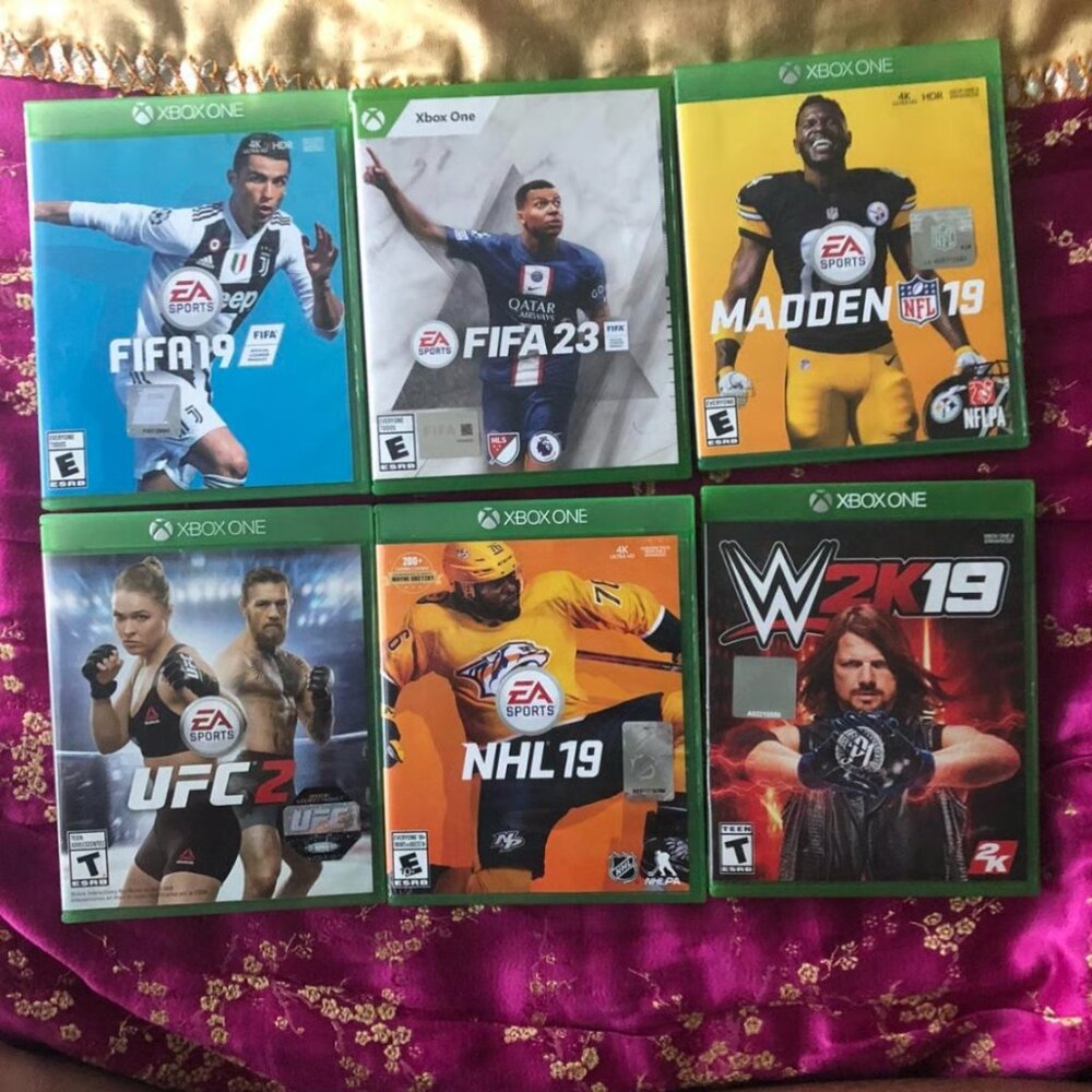 Xbox One Games - Set Of 6